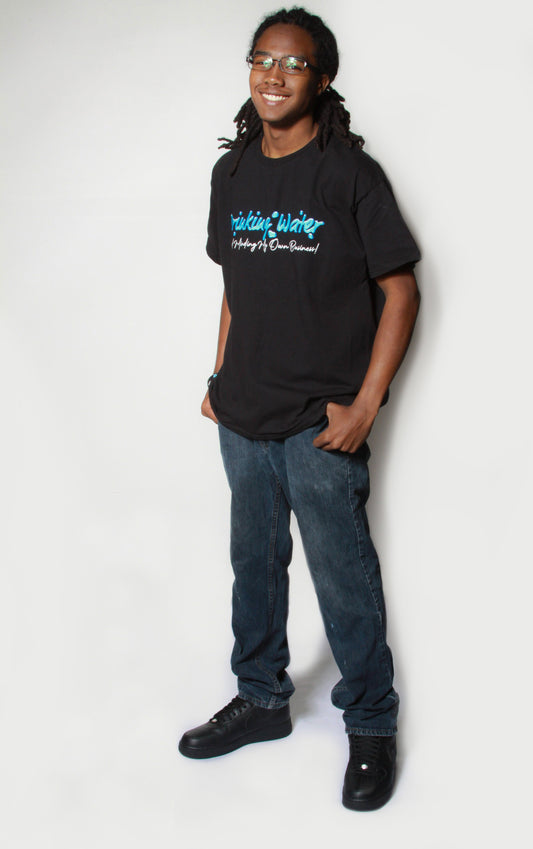 Product Details Get comfy and edgy in our logo t-shirt sized for him or for her. Crew neck Short sleeves Runs true to size Materials & Care 100% Cotton Machine Wash