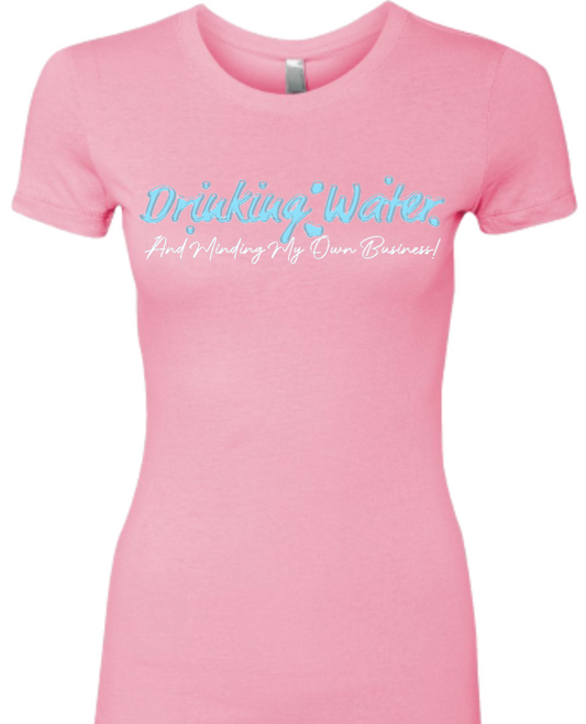 Product Details This crewneck tee is designed in our Signature Collection logo in pink. It's comfortable slim fit is a great addition to your wardrobe. This tee was inspired by the Ladies of Alpha Kappa Alpha, Sorority, Inc. Slim fit Fitted sleeves Longer body length Materials & Care 100% Cotton Machine Wash